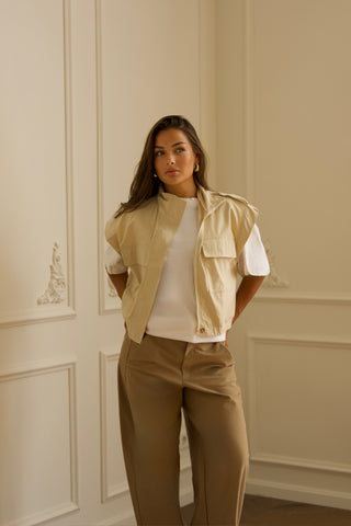 Utility Gilet - Taupe