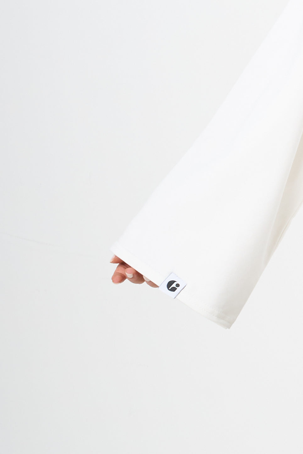 Oversized Long-sleeved T-shirt - Off White