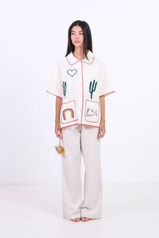 Desert Heart Blouse - Beige