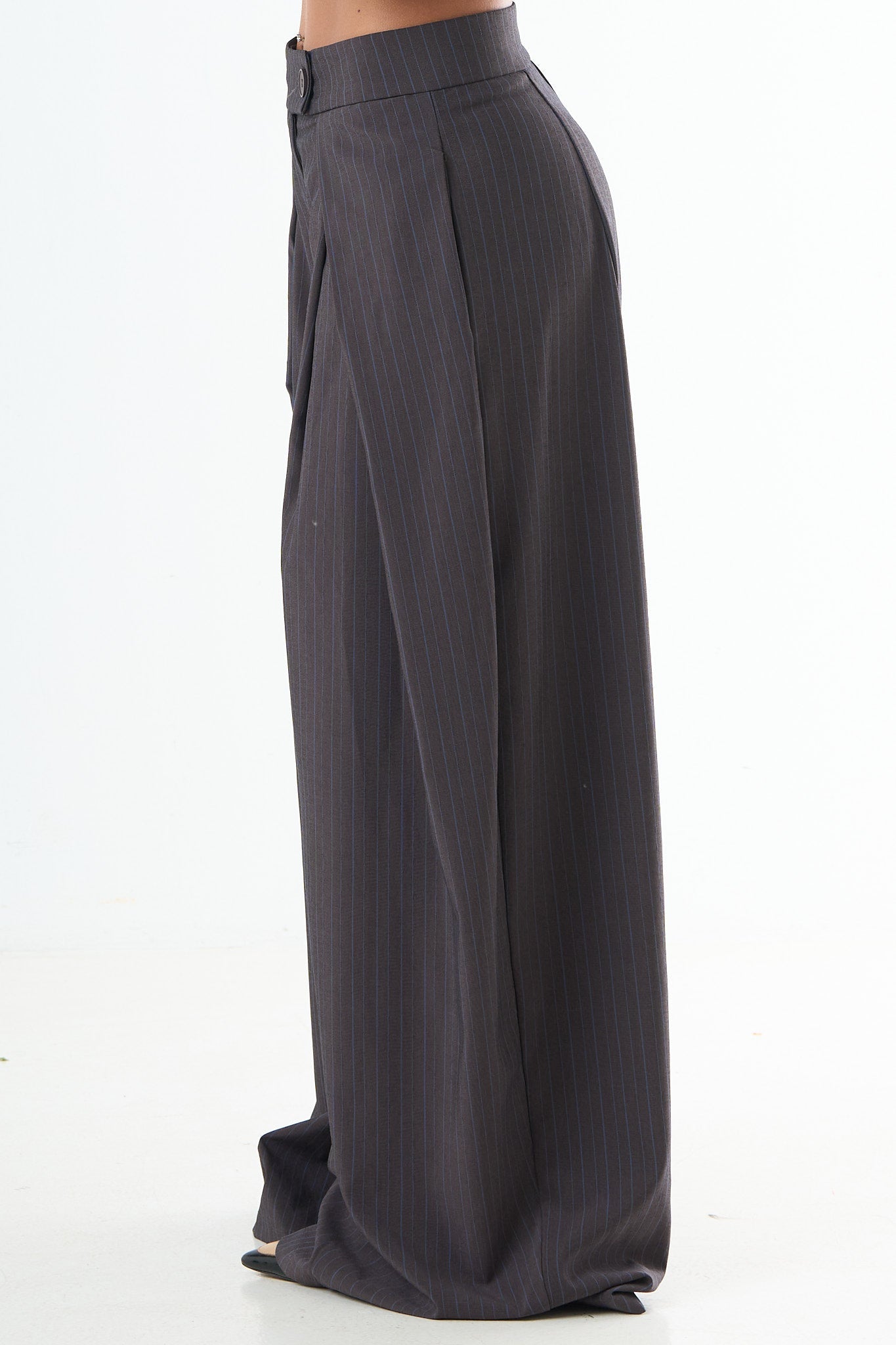 The Wrap Striped Pantalon