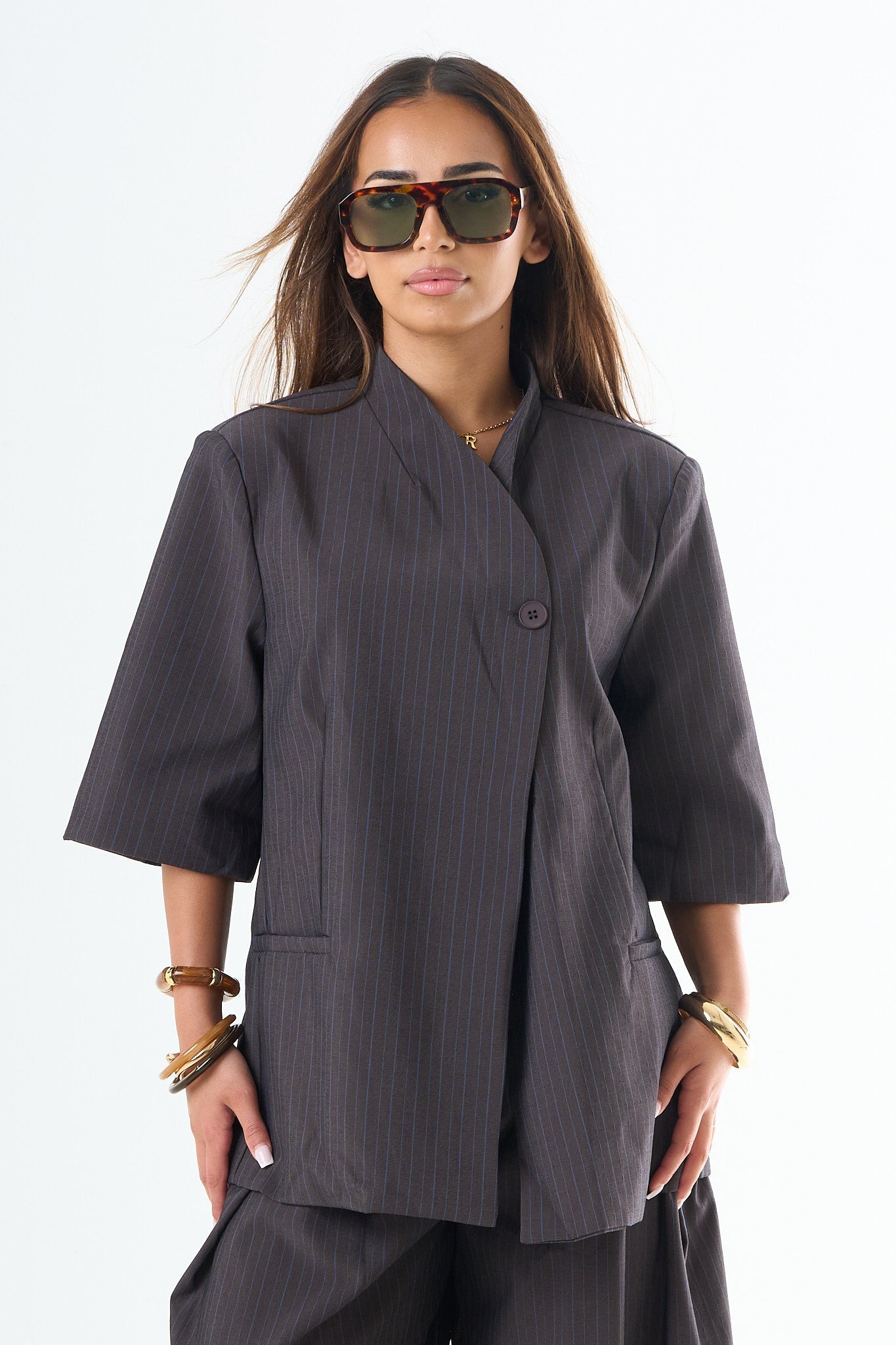 The Striped Blazer