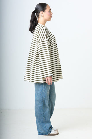 Premium Longsleeve Striped - Green